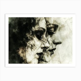 Faces Art Print