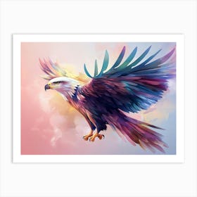 Eagle Abstract Art Art Print