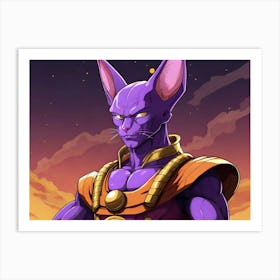 Dragon Ball Z 9 Art Print