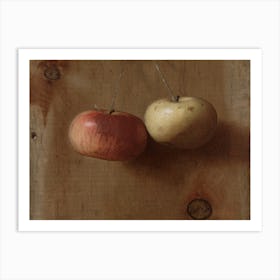 Two Apples 1 Art Print