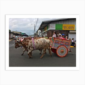 Parade in Costa Rica Art Print