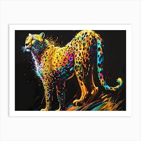 Speckled Leopard - Cheetah Art Print