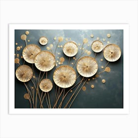 Dandelion Wall Art Art Print