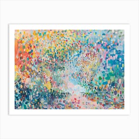 Abstract Painting 1002 Art Print