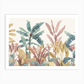 Tropical Garden Art Print