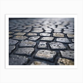 Cobblestones Art Print