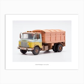 Toy Car Garbage Truck Poster Art Print