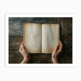 Blank Book (19) Art Print