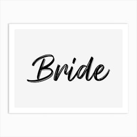 Bride Art Print