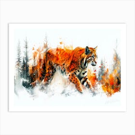 Spotted Wild Cat - Wildcat Types Art Print