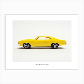 Toy Car 70 Chevelle Ss Yellow Poster Art Print