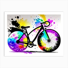 Colorful Bike 2 Art Print