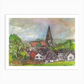 Woodchurch, Kent, 15th April 2024 1 Art Print