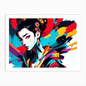 Chinese Woman 9 Art Print