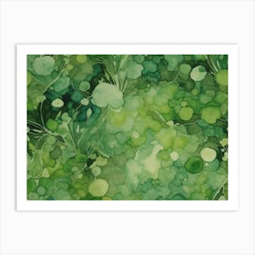 Green Moss Art Print