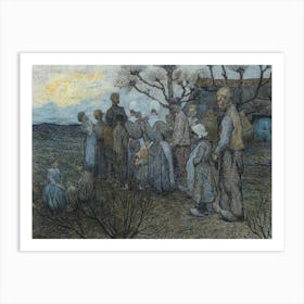 Field Preaching (1892–1897), Richard Roland Holst Art Print