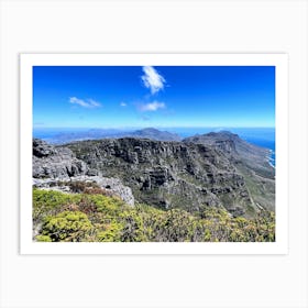 Table Mountain (Africa Series) 3 Art Print