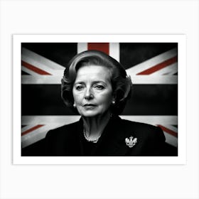 Margaret Thatcher 1 Art Print
