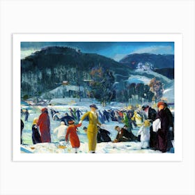 Love Of Winter, George Wesley Bellows Art Print