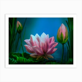 Lotus Art Print