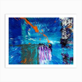 Acrylic Extruded Painting 201 Art Print