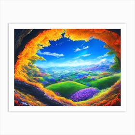 Hole In The Wall Art Print