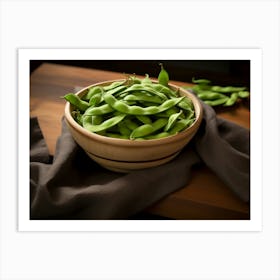 Soy Beans In A Bowl 3 Art Print