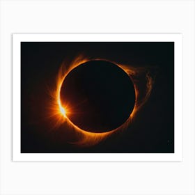 Solar Eclipse 3 Art Print