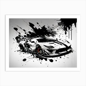 Car Painting 28 Art Print