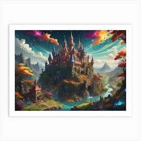 Elemental Kingdom Art Print