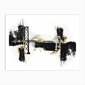 San Francisco Bay Bridge 1 Art Print