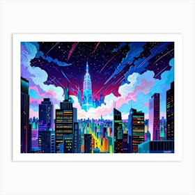 Cityscape 4 Art Print