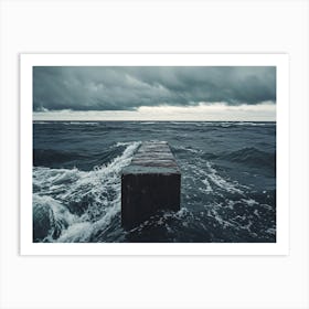 Stormy Sea Art Print