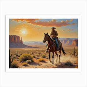 Wild West 4 40x30in 12000x9000px 43 Art Print