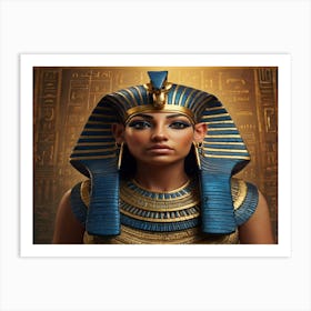 Pharaoh Of Egypt Art Print