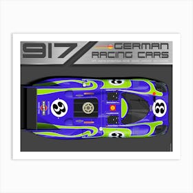 Porsche 917 No. 3 Art Print