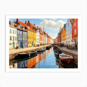 Copenhagen Art Print