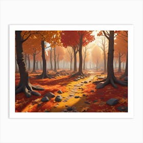 Autumn Forest 2 Art Print