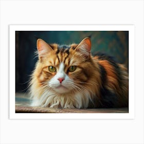 Coon Cat Art Print