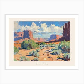 Western Landscapes Monument Valley 6 Poster Art Print