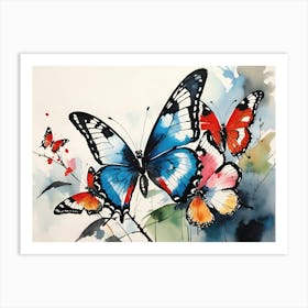 Butterfly Painting 101 Art Print