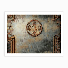 Chinese Wall Art 1 Art Print