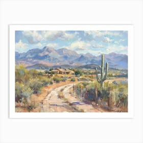 Western Landscapes Tucson Arizona 2 Art Print