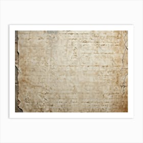 Ancient Stone Wallpaper Encompassing Clean Empty Sheetdoesnt Come Armed With Any Antecedents Set (4) Art Print