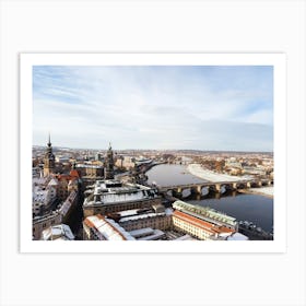 Dresden Panorama 02 Art Print