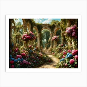 the flowery walks Art Print