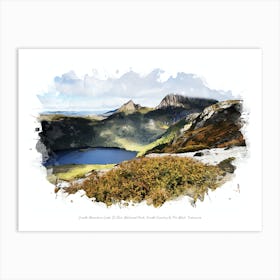 Cradle Mountain Lake St Clair National Park, Cradle Country & The West, Tasmania Art Print