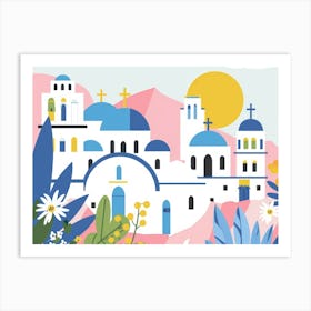 Greece 12 Art Print