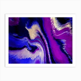 Acrylic Extruded Painting 316 Art Print