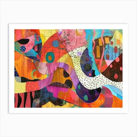 Abstract Painting 995 Art Print